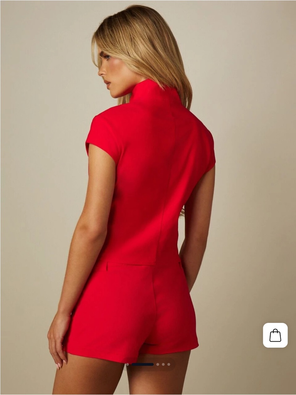 MISSGUIDED RED TOP - Picture 2 of 3